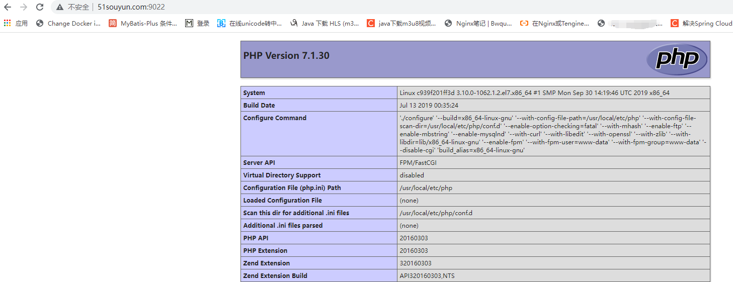 nginx+php